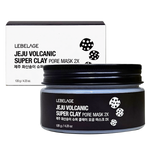 LEBELAGE Jeju Volcanic Super Clay Pore Mask 2X for Deep Cleansing Exfoliation and Sebum Control _ Made in Korea